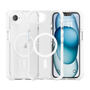 For iPhone 16e Acrylic Magsafe Magnetic Shockproof Phone Case(Transparent)