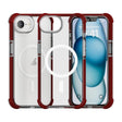 For iPhone 16e Acrylic Magsafe Magnetic Shockproof Phone Case(Brown) - iPhone 16e Cases by PMC TechLife | Online Shopping South Africa | PMC TechLife | Buy Now Pay Later Mobicred