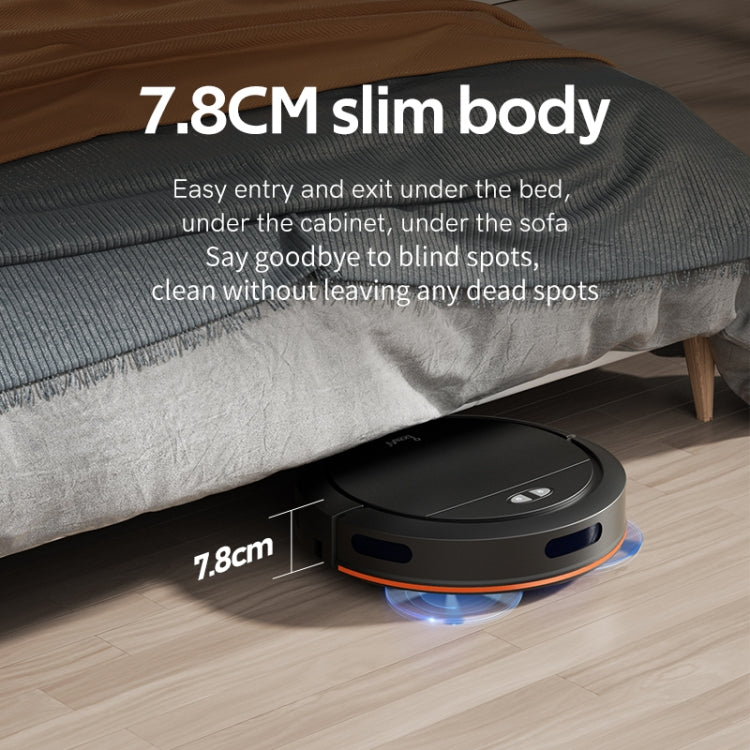 OB16 Mini Vacuum Cleaner Intelligent Sweeping Robot(Black)