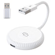 USB-C / Type-C + USB Carplay to Car Mirror Adapter for iPhone(White) - free shipping - PMC TechLife - Order now!