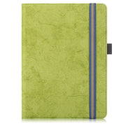 For 9-11 inch Marble Cloth Texture Horizontal Flip Universal Tablet PC Leather Case with Pen Slot & Holder(Green)