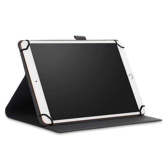 For 9-11 inch Marble Cloth Texture Horizontal Flip Universal Tablet PC Leather Case with Pen Slot & Holder(Green)
