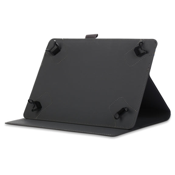 For 9-11 inch Marble Cloth Texture Horizontal Flip Universal Tablet PC Leather Case with Pen Slot & Holder(Green)