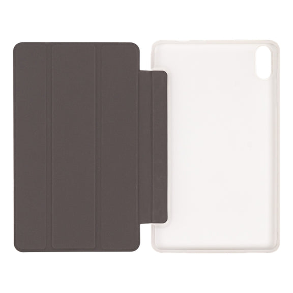 For Teclast P85T 3-Fold Holder Folio Leather Tablet Smart Case(Grey)