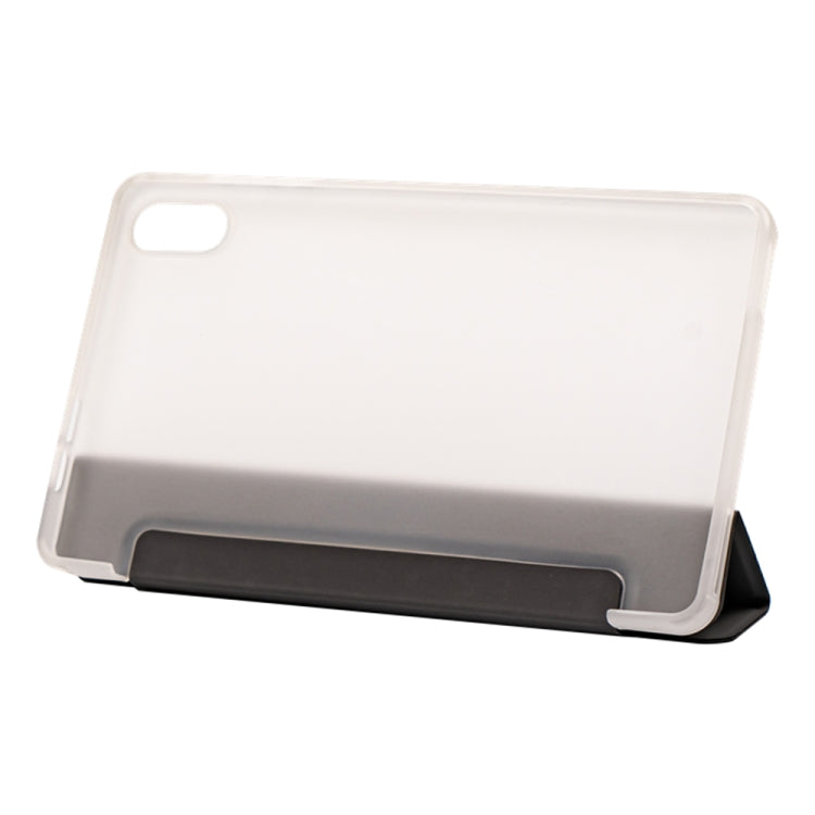 For Teclast P85T 3-Fold Holder Folio Leather Tablet Smart Case(Grey)