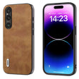 For Sony Xperia 1 V ABEEL Retro Litchi Texture PU Phone Case(Brown) - free shipping - PMC TechLife - Order now!
