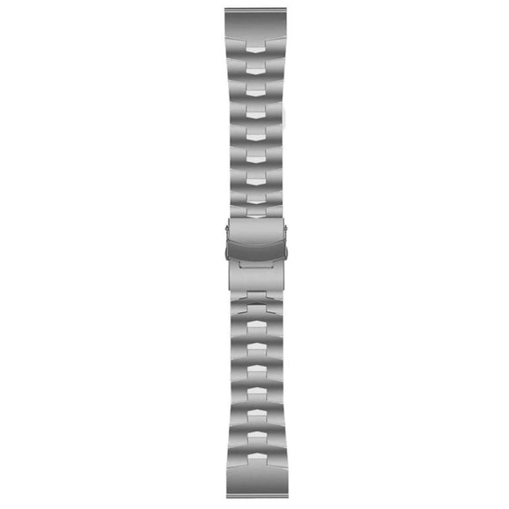 For Garmin Instinct 2X Solar Titanium Alloy Quick Release Watch Band(Titanium Gray)