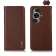 For Huawei Nova 11 Pro / 11 Ultra KHAZNEH Nappa Top Layer Cowhide Leather Phone Case(Brown) - Huawei Cases by PMC TechLife | Online Shopping South Africa | PMC TechLife | Buy Now Pay Later Mobicred