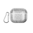 For AirPods 3 Glitter Powder Skin Texture PC TWS Earphone Case(Silver) - For AirPods 3 by PMC Jewellery | Online Shopping South Africa | PMC Jewellery | Buy Now Pay Later Mobicred