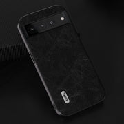 For Google Pixel 8 ABEEL Dream Litchi Texture PU Phone Case(Black)