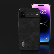 For Google Pixel 8 ABEEL Dream Litchi Texture PU Phone Case(Black)