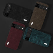 For Google Pixel 8 ABEEL Dream Litchi Texture PU Phone Case(Black)