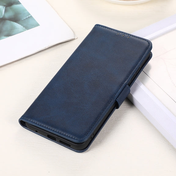 For Honor X7B / Huawei Enjoy 50 Plus Cow Texture Leather Phone Case(Blue)