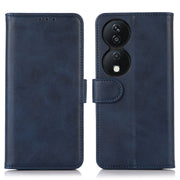 For Honor X7B / Huawei Enjoy 50 Plus Cow Texture Leather Phone Case(Blue)