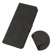 For Honor 90 KHAZNEH Matte Texture Leather Phone Case(Black)
