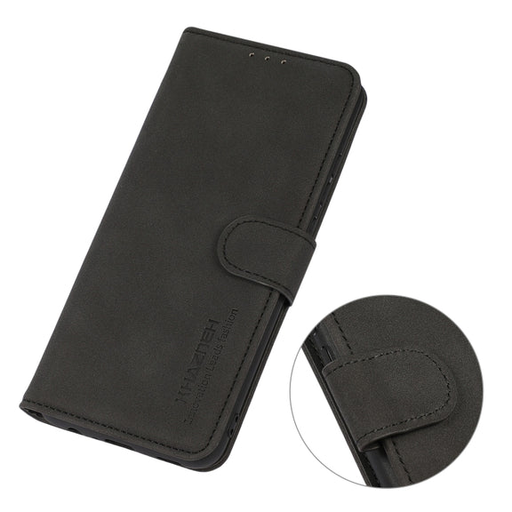 For Honor 90 KHAZNEH Matte Texture Leather Phone Case(Black)