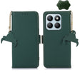 For Honor X8b Genuine Leather Magnetic RFID Leather Phone Case(Green) - free shipping - PMC TechLife - Order now!