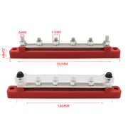 CP-3121-01 150A 48V RV Yacht Car Single-row 4-way Terminal Busbar