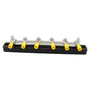 CP-3124 RV Yacht 150A High Current Single-row 4-way Busbar with 6pcs Terminals