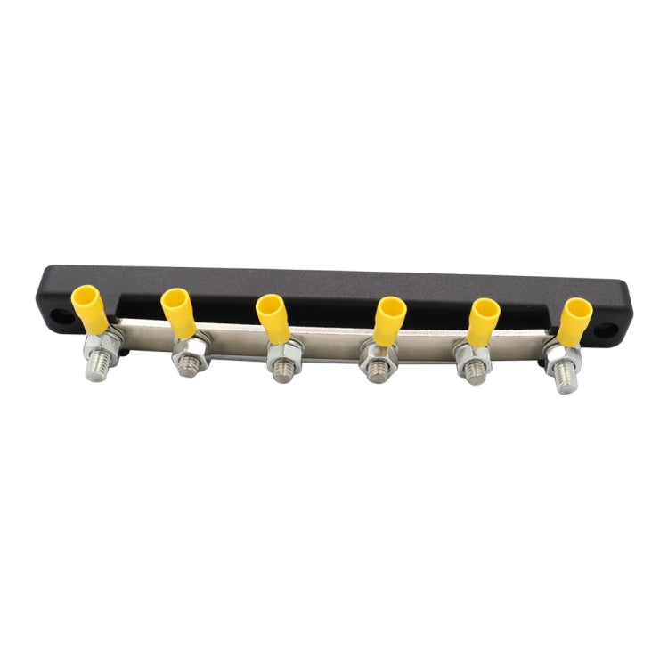 CP-3124 RV Yacht 150A High Current Single-row 4-way Busbar with 6pcs Terminals
