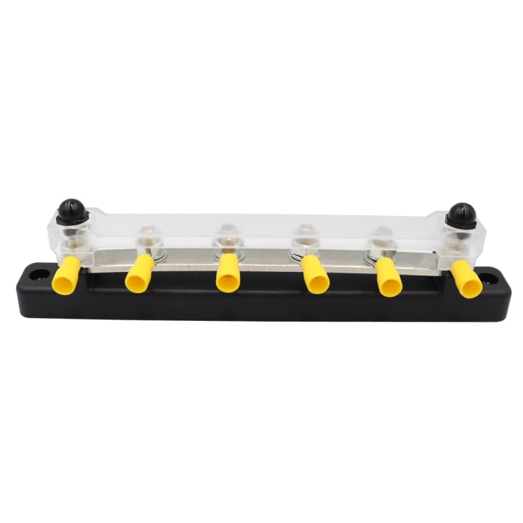 CP-3124 RV Yacht 150A High Current Single-row 4-way Busbar with 6pcs Terminals