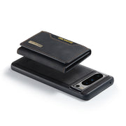 For Google Pixel 8 Pro DG.MING M2 Series 3-Fold Multi Card Bag + Magnetic Phone Case(Black)