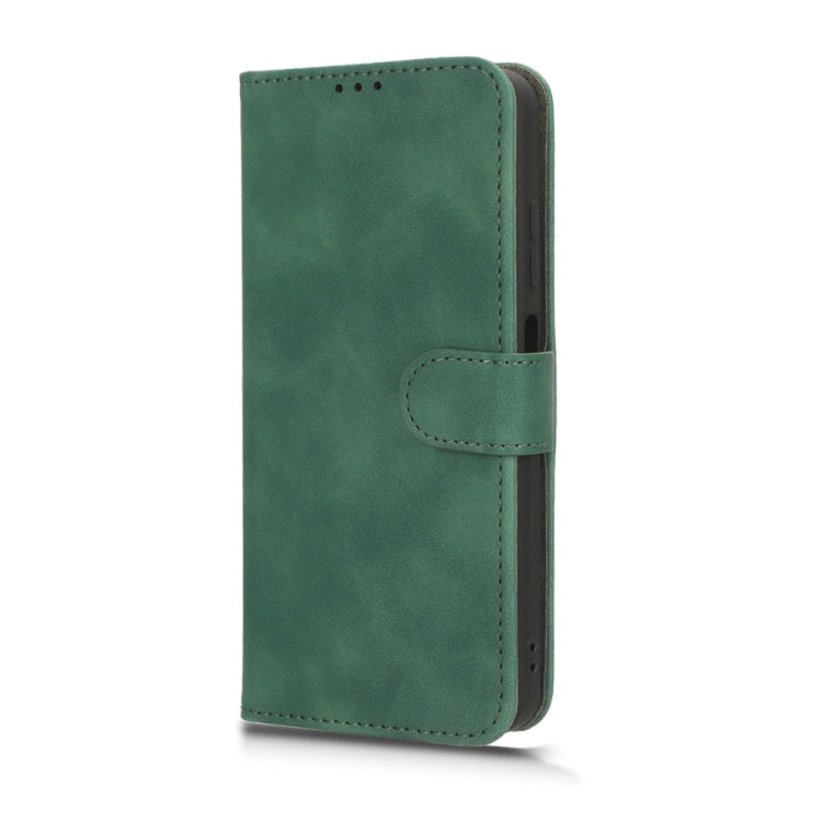 For Ulefone Note 16 Pro Skin Feel Magnetic Flip Leather Phone Case(Green)