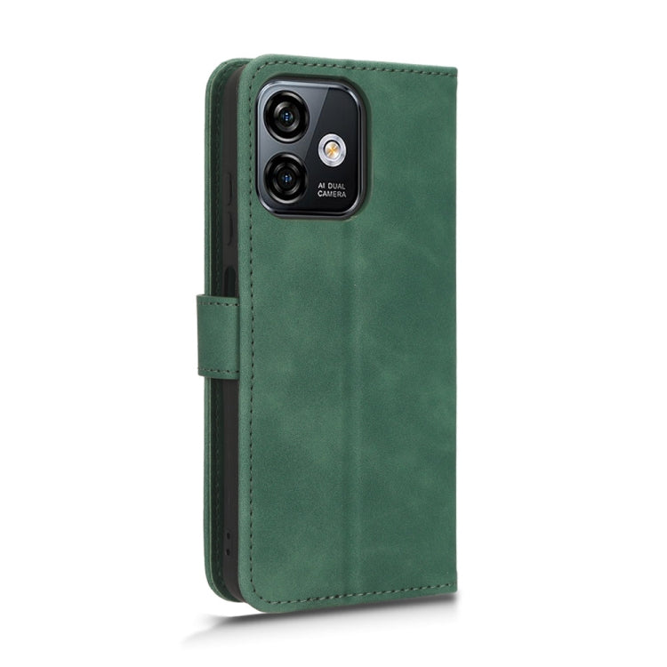 For Ulefone Note 16 Pro Skin Feel Magnetic Flip Leather Phone Case(Green)