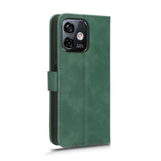 For Ulefone Note 16 Pro Skin Feel Magnetic Flip Leather Phone Case(Green)
