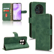 For Ulefone Note 15 Skin Feel Magnetic Flip Leather Phone Case(Green) - Ulefone Cases by PMC Jewellery | Online Shopping South Africa | PMC Jewellery | Buy Now Pay Later Mobicred