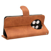 For Ulefone Note 15 Skin Feel Magnetic Flip Leather Phone Case(Brown)