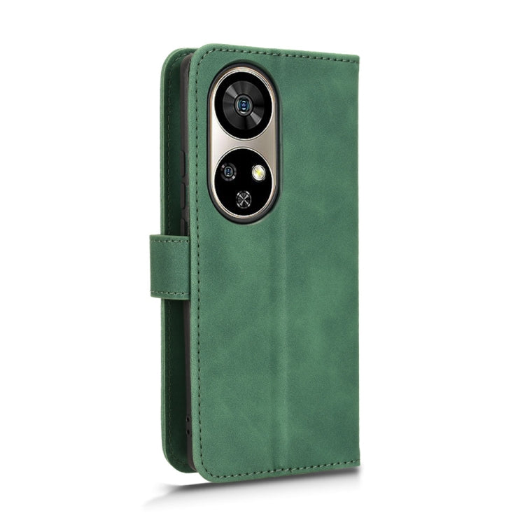 For Ulefone Note 17 Pro Skin Feel Magnetic Flip Leather Phone Case(Green)