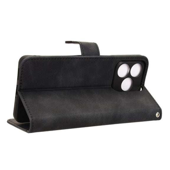 For Ulefone Note 18 Ultra Skin Feel Magnetic Flip Leather Phone Case(Black)
