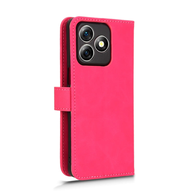For Ulefone Note 18 Ultra Skin Feel Magnetic Flip Leather Phone Case(Rose Red)