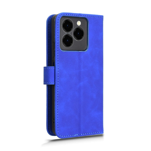 For Ulefone Note 20 Pro Skin Feel Magnetic Flip Leather Phone Case(Blue)