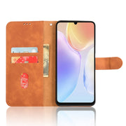 For Ulefone Note 20 Pro Skin Feel Magnetic Flip Leather Phone Case(Brown)