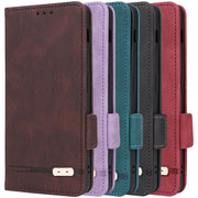 For Realme C53 4G / Narzo N53 4G Magnetic Clasp Leather Phone Case(Brown)