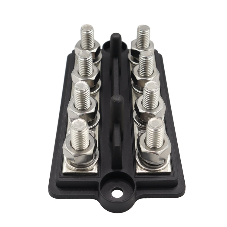 CP-3157 M10 RV Modified Yacht Double-row 4-way Busbar with Dust Cover
