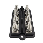CP-3157 M10 RV Modified Yacht Double-row 4-way Busbar with Dust Cover