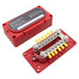 CP-3159 300A 12-48V RV Yacht Modified Double Row 12-way M6 Terminal Busbar with 12pcs Terminals - Booster Cable & Clip by PMC TechLife | Online Shopping South Africa | PMC TechLife | Buy Now Pay Later Mobicred