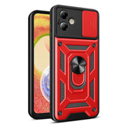 For Motorola Moto G14 Sliding Camera Cover Design TPU+PC Phone Case(Red)