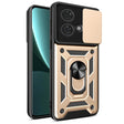 For Motorola Edge 40 Neo 5G Sliding Camera Cover Design TPU Hybrid PC Phone Case(Gold) - Motorola Cases by PMC TechLife | Online Shopping South Africa | PMC TechLife | Buy Now Pay Later Mobicred