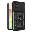 For Motorola Moto G54 5G EU Sliding Camera Cover Design TPU+PC Phone Case(Black) - Motorola Cases by PMC TechLife | Online Shopping South Africa | PMC TechLife | Buy Now Pay Later Mobicred