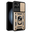 For Motorola Edge 50 5G Sliding Camera Cover Design TPU+PC Phone Case(Gold) - free shipping - PMC TechLife - Order now!