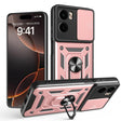 For Motorola Moto G05 Sliding Camera Cover Design TPU+PC Phone Case(Rose Gold) - free shipping - PMC TechLife - Order now!