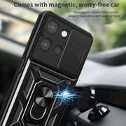For Motorola Moto G 2025 Sliding Camera Cover Design TPU+PC Phone Case(Blue)