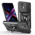 For Motorola Edge 30 Neo Sliding Camera Cover Design TPU+PC Phone Case(Black) - free shipping - PMC TechLife - Order now!