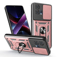 For Motorola Edge 30 Fusion Sliding Camera Cover Design TPU+PC Phone Case(Rose Gold) - free shipping - PMC TechLife - Order now!