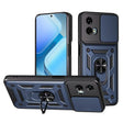 For Motorola Moto G 5G 2024 Sliding Camera Cover Design TPU+PC Phone Case(Blue) - free shipping - PMC TechLife - Order now!