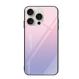 For iPhone 16 Pro Colorful Painted Glass Phone Case(Purple Sky) - iPhone 16 Pro Cases by PMC TechLife | Online Shopping South Africa | PMC TechLife | Buy Now Pay Later Mobicred